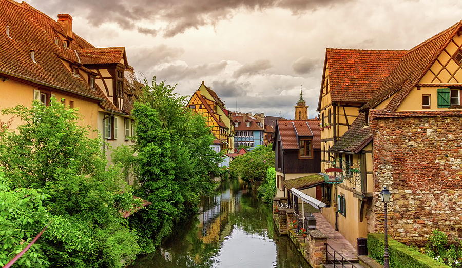 Little Venice, petite Venise, in Colmar, Alsace, France #2 Photograph by Elenarts - Elena Duvernay photo