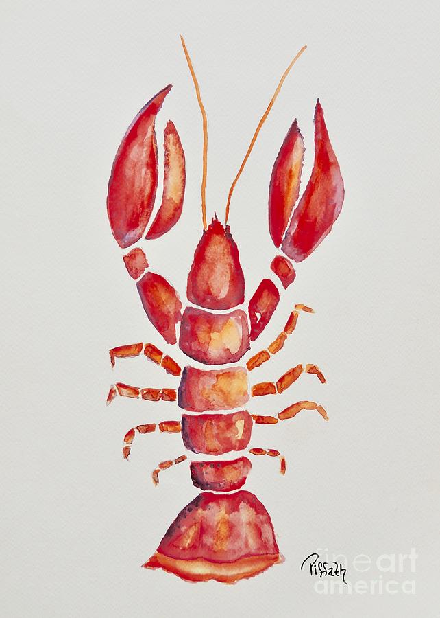 Lobster #1 Painting by Patricia Piffath