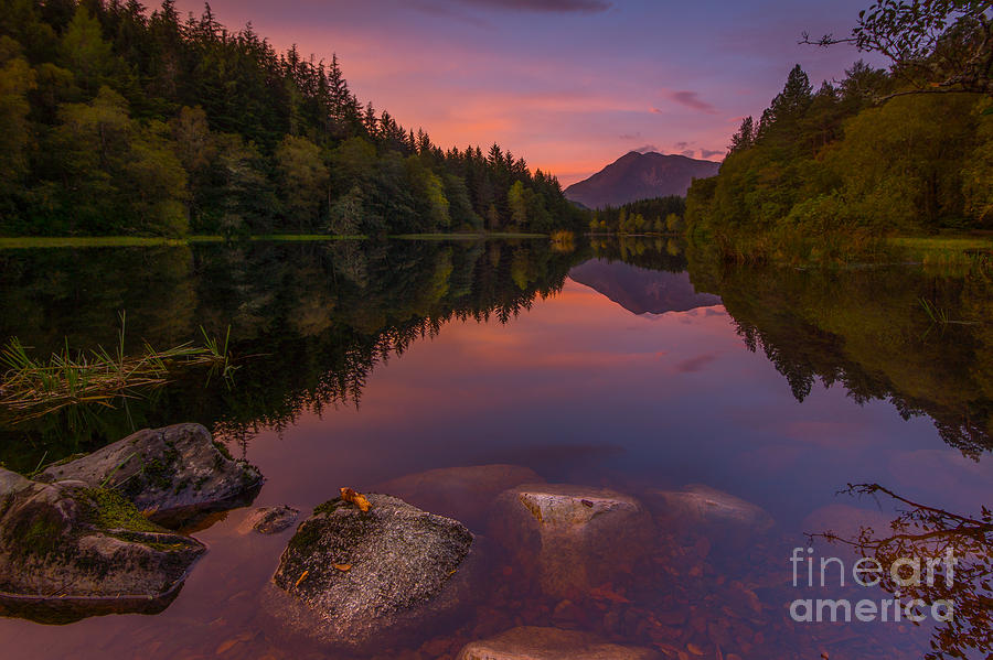 Loch Lochan Sunrise #2 Photograph by Keith Thorburn LRPS EFIAP CPAGB