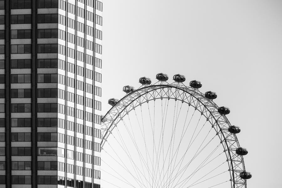 London Eye Photograph - London Eye #2 by Joana Kruse