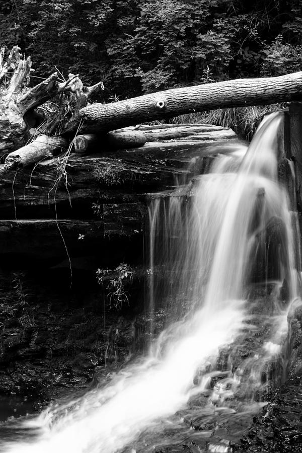 Black And White Photograph - Long exposure water #3 by Gavin Farrell