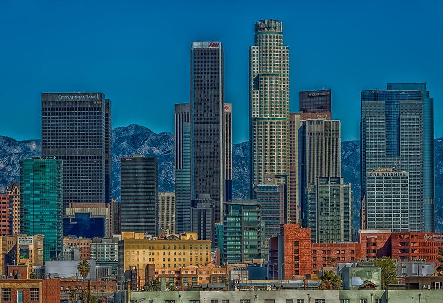 Los Angeles Skyline Photograph by Mountain Dreams