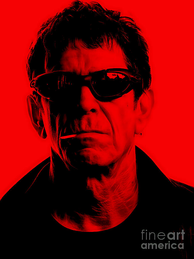 Lou Reed Mixed Media - Lou Reed Collection #2 by Marvin Blaine