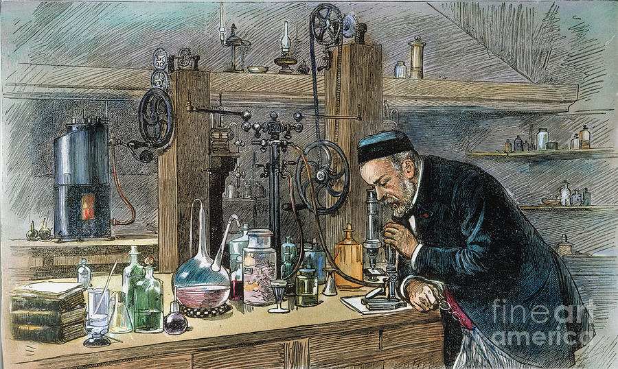 Louis Pasteur #4 Drawing by Granger