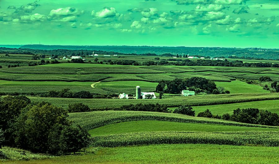 Lush Iowa Farm Valley Photograph By Mountain Dreams