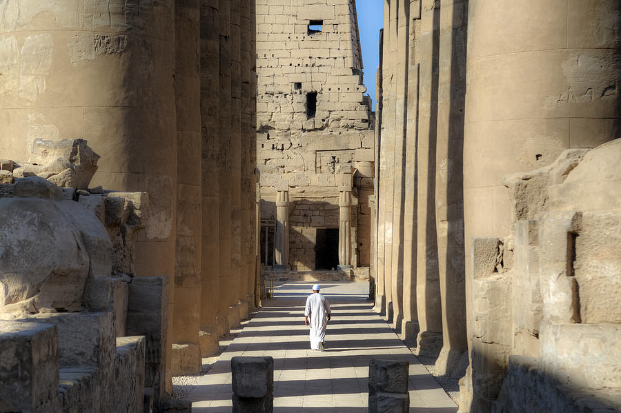 Luxor Temple Photograph - Luxor Temple - Egypt #2 by Joana Kruse