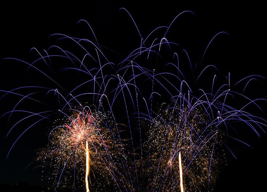 Lynn fireworks Photograph by James Nalesnik Fine Art America