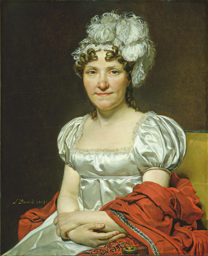 Madame David #2 Painting by Jacques-Louis David