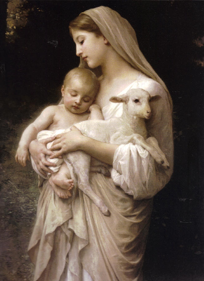 Madonna Painting - Madonna and Child #1 by William Bouguereau
