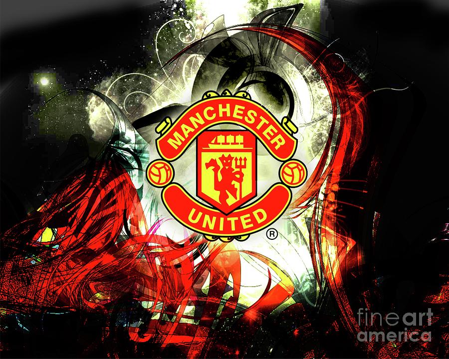Manchester United Digital Art by Mamat Rahmat - Pixels