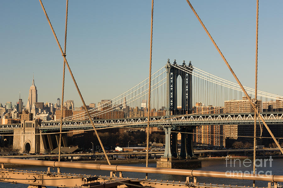 Manhattan Bridge View  Photograph by Alissa Beth Photography
