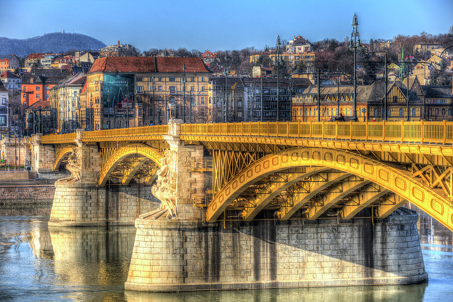 Margaret Bridge Budapest #2 Photograph by David Pyatt
