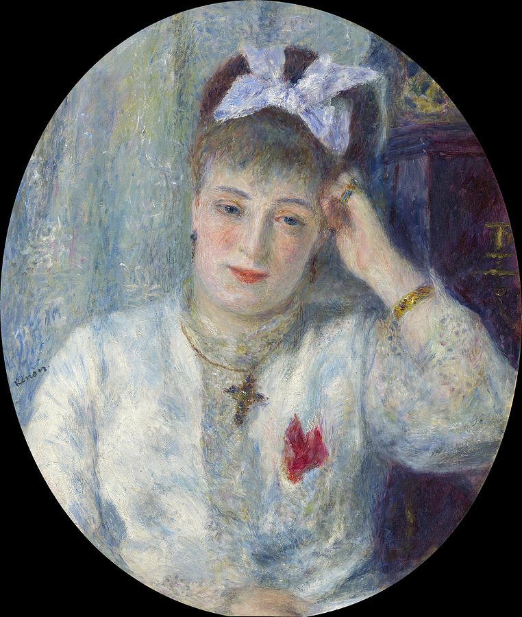 Marie Murer #3 Painting by Pierre-Auguste Renoir