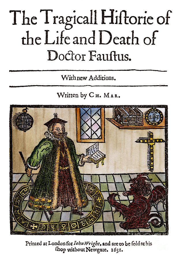 Marlowes Doctor Faustus #2 Drawing by Granger