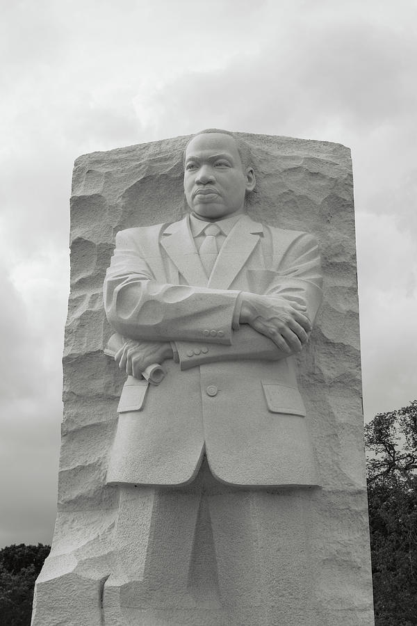 Martin Luther King Jr Statue Photograph by Brandon Bourdages - Fine Art ...