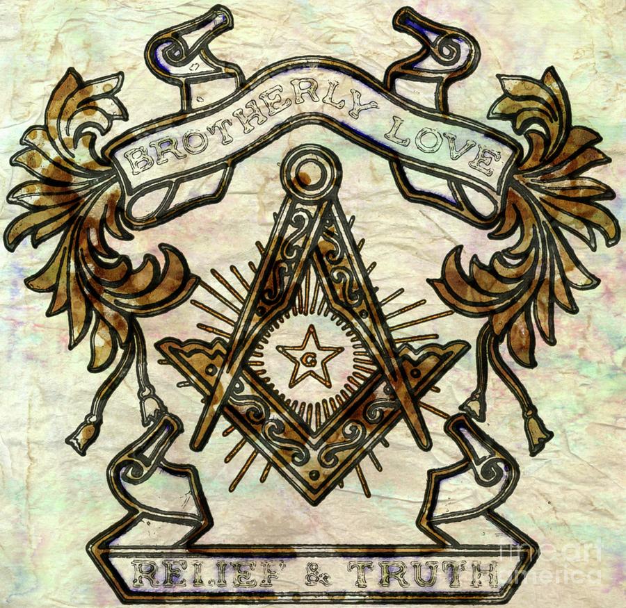 Masonic Symbolism Reworked Digital Art by Esoterica Art Agency - Fine ...