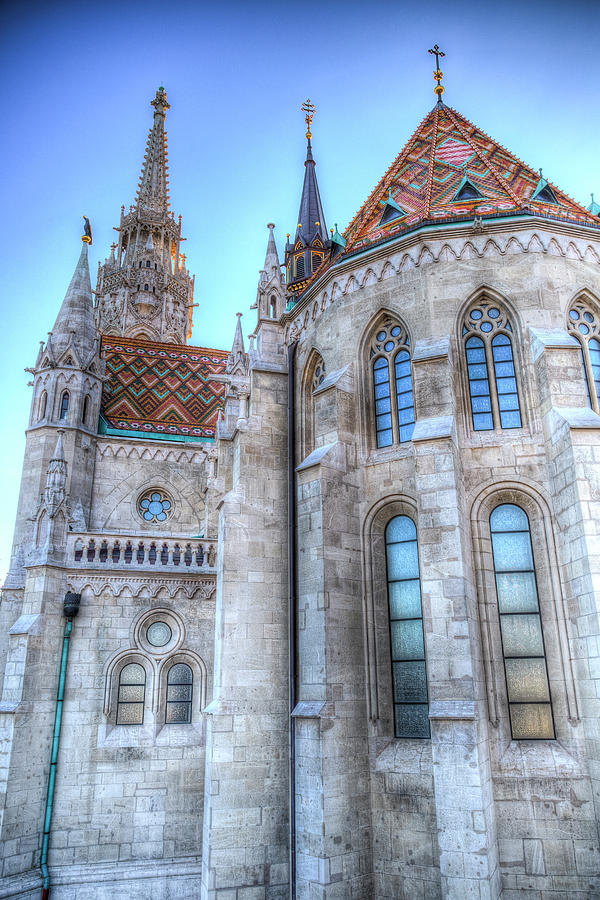 Mathias Church Budapest #2 Photograph by David Pyatt