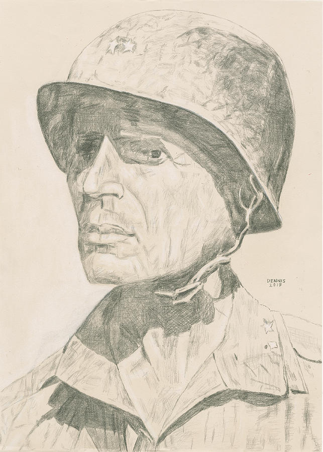 Matthew Ridgeway Drawing by Dennis Larson | Fine Art America