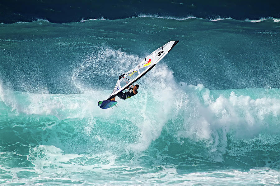 Maui Windsurfer Pro #2 Photograph by Waterdancer 