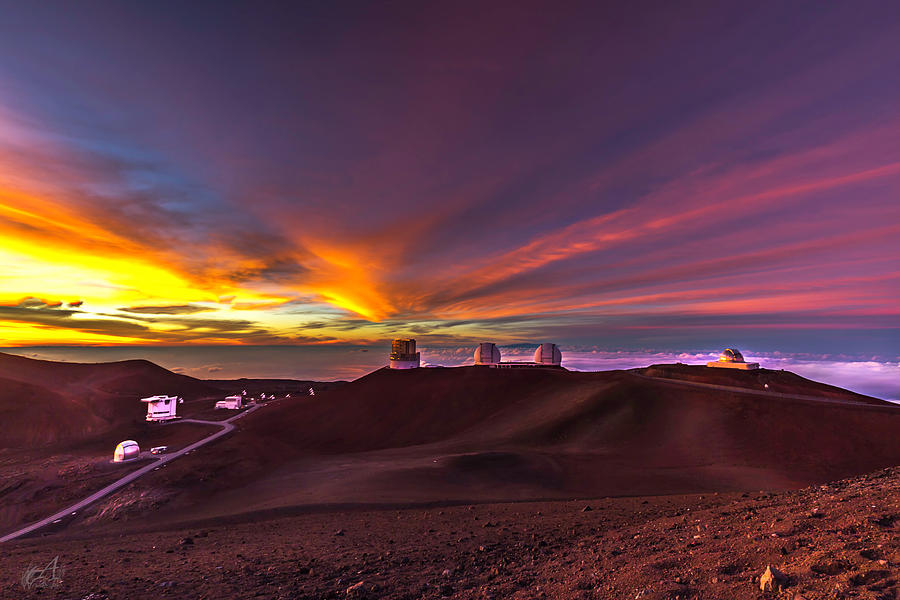 Sunset Photograph - Mauna Kea #2 by Thomas Ashcraft