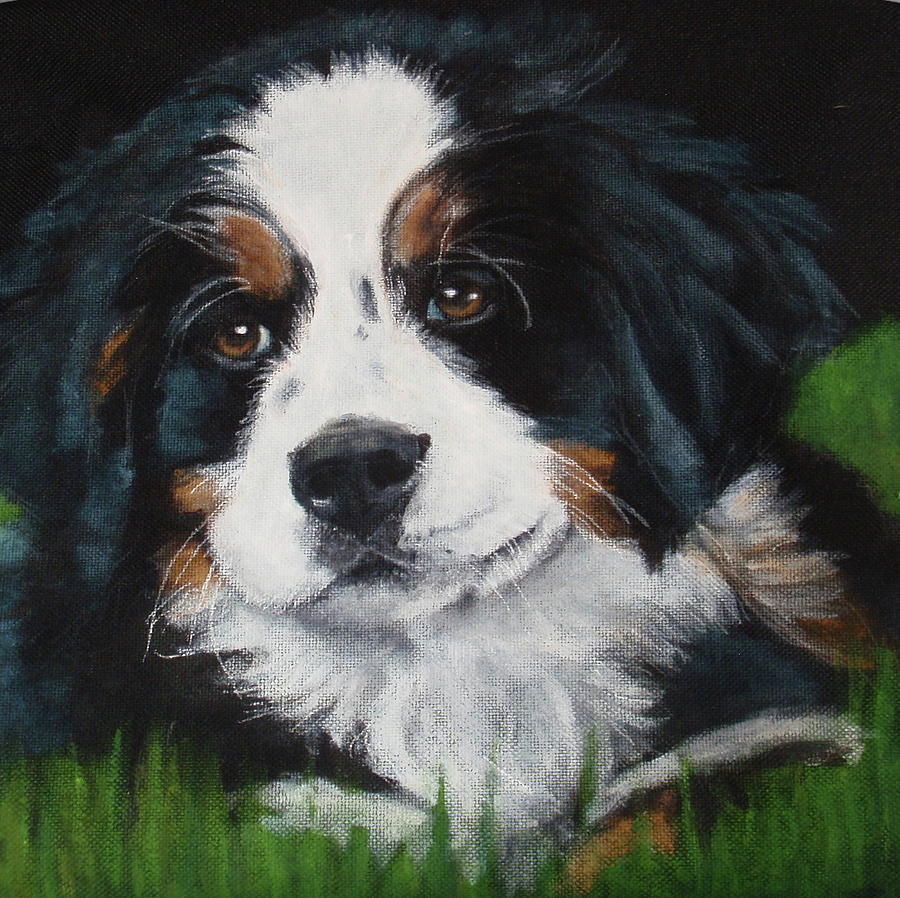 Max #2 Painting by Carol Russell