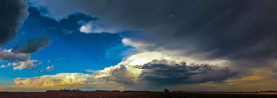 Nature Photograph - May Nebraska Storm Cells #11 by NebraskaSC