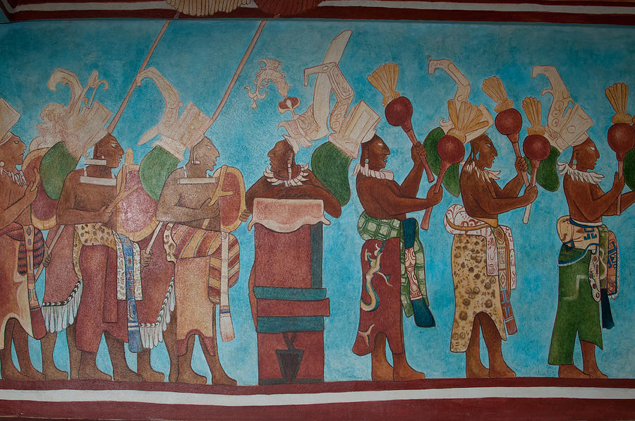 Mayan Museum in Chetumal #2 Digital Art by Carol Ailles