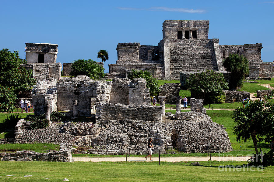 Mayan Temples at Tulum, Mexico #2 Photograph by Anthony Totah
