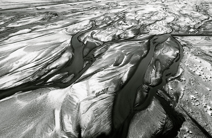 Melting ice patterns in Iceland #2 Photograph by Pradeep Raja PRINTS