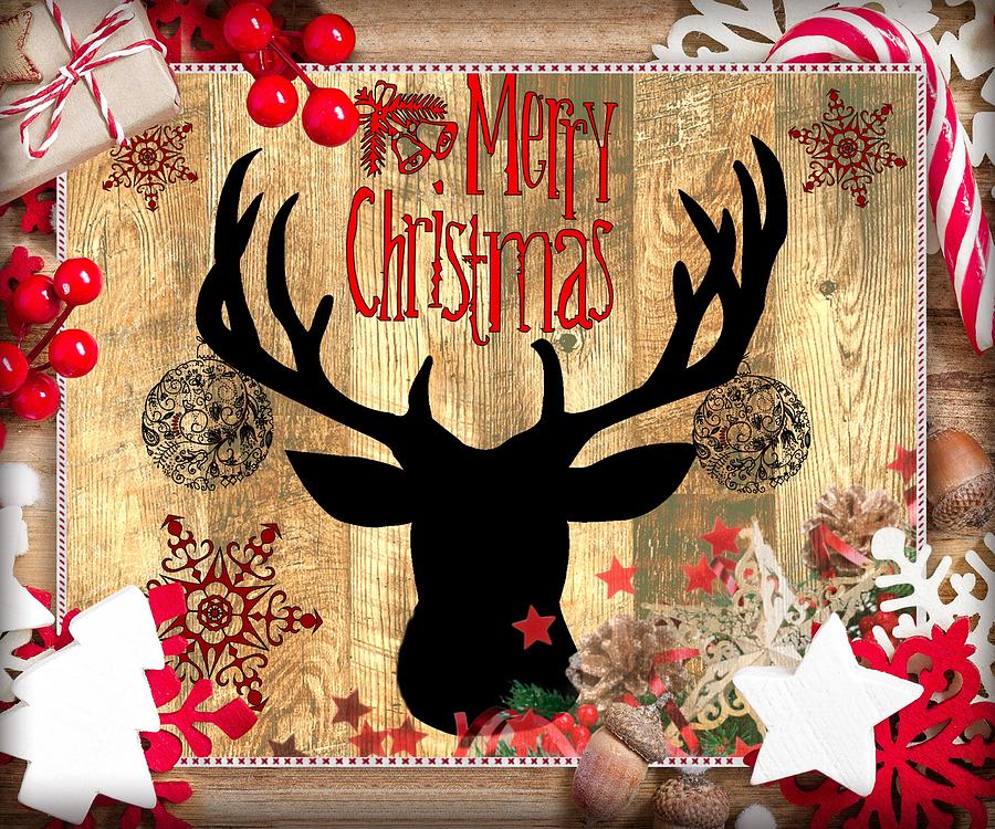 Merry Christmas #3 Digital Art by April Cook