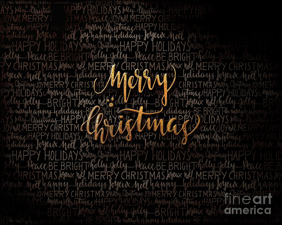 Merry Christmas #1 Digital Art by Edmund Nagele FRPS