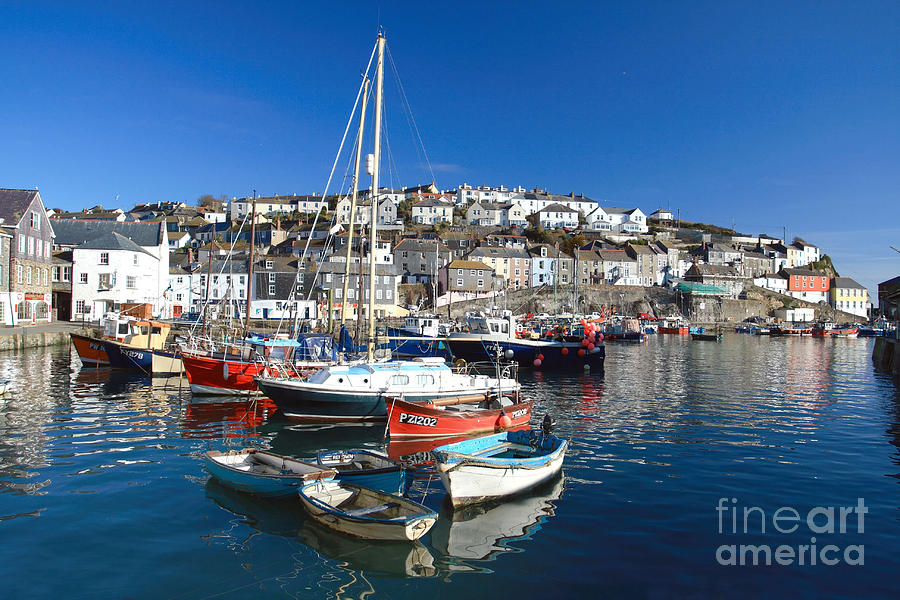 Boat Photograph - Mevagissey #2 by Carl Whitfield