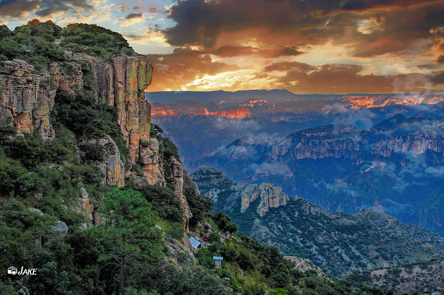 Mountain Photograph - Mexicos Copper Canyon #2 by Jake Steele