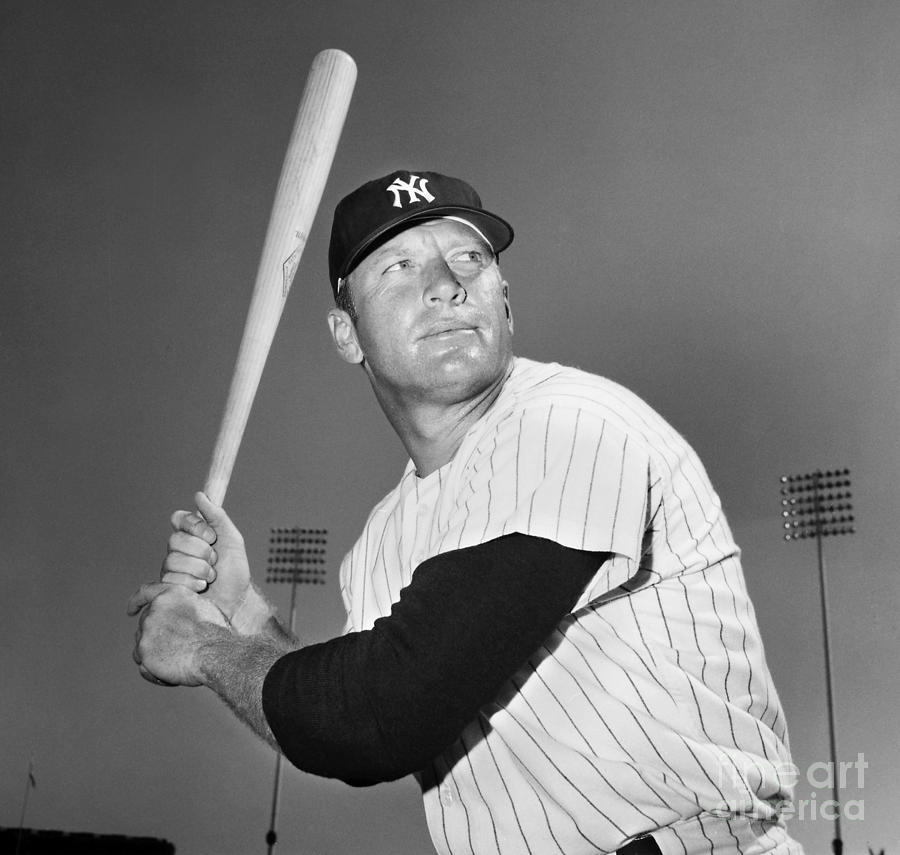 Mickey Mantle (1931-1995) #2 Photograph by Granger