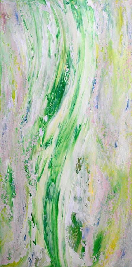 Mojito on the Beach 2 Vertical Painting by Wayne Cantrell