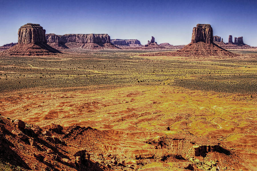 Monument Valley View from Artists Point #2 Photograph by Roger Passman