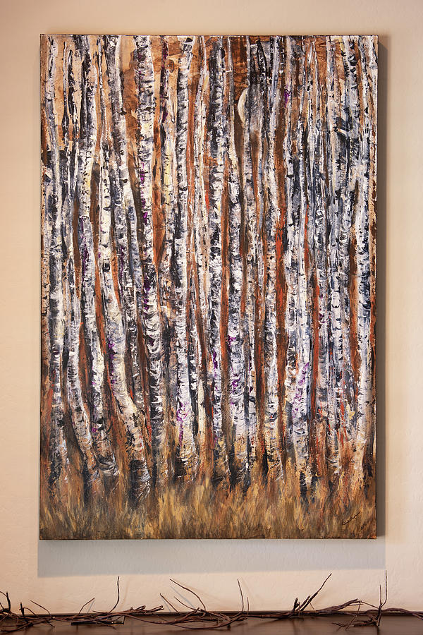 Moonlight Aspens by Sheila Johns Moonlight Aspens by Sheila Johns