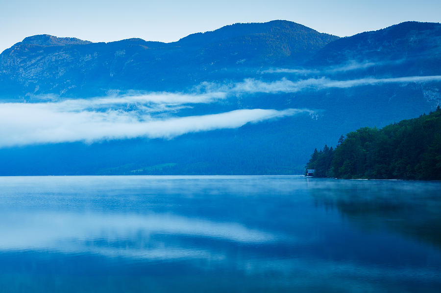 Morning at Lake Bohinj in Slovenia #2 Photograph by Ian Middleton