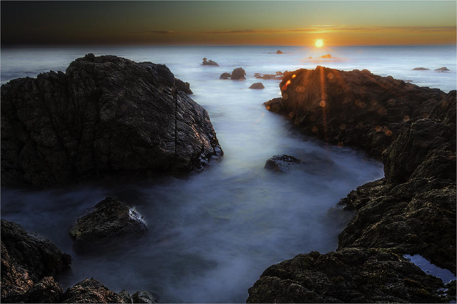 Moss Beach Sunset Photograph by Don Hoekwater Photography