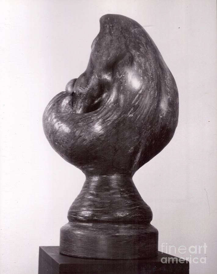 Mother/child IIi  #3 Sculpture by Robert F Battles