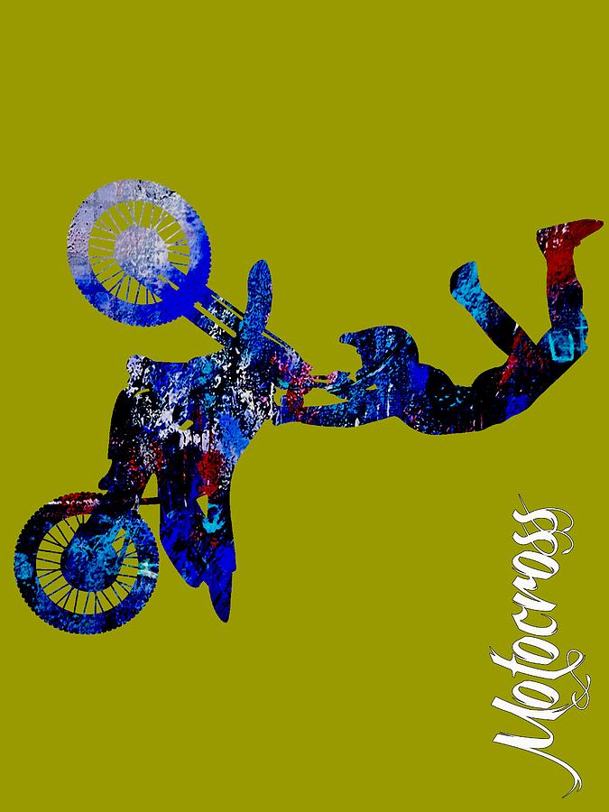 Motocross Collection #2 Mixed Media by Marvin Blaine