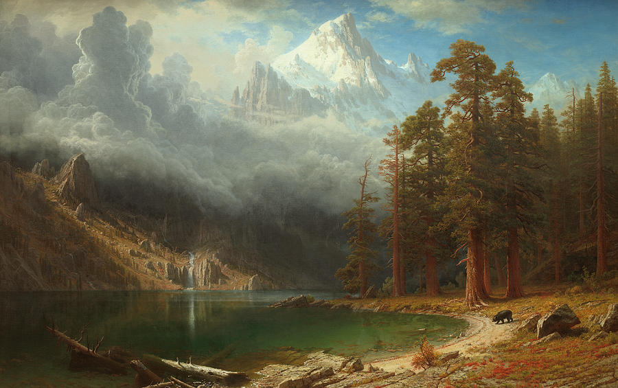 Albert Bierstadt  Painting - Mount Corcoran #2 by Albert Bierstadt