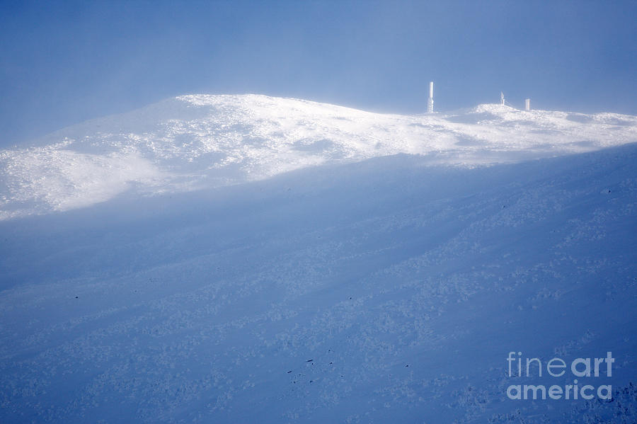 Nature Photograph - Mount Washington New Hampshire - Winter #2 by Erin Paul Donovan