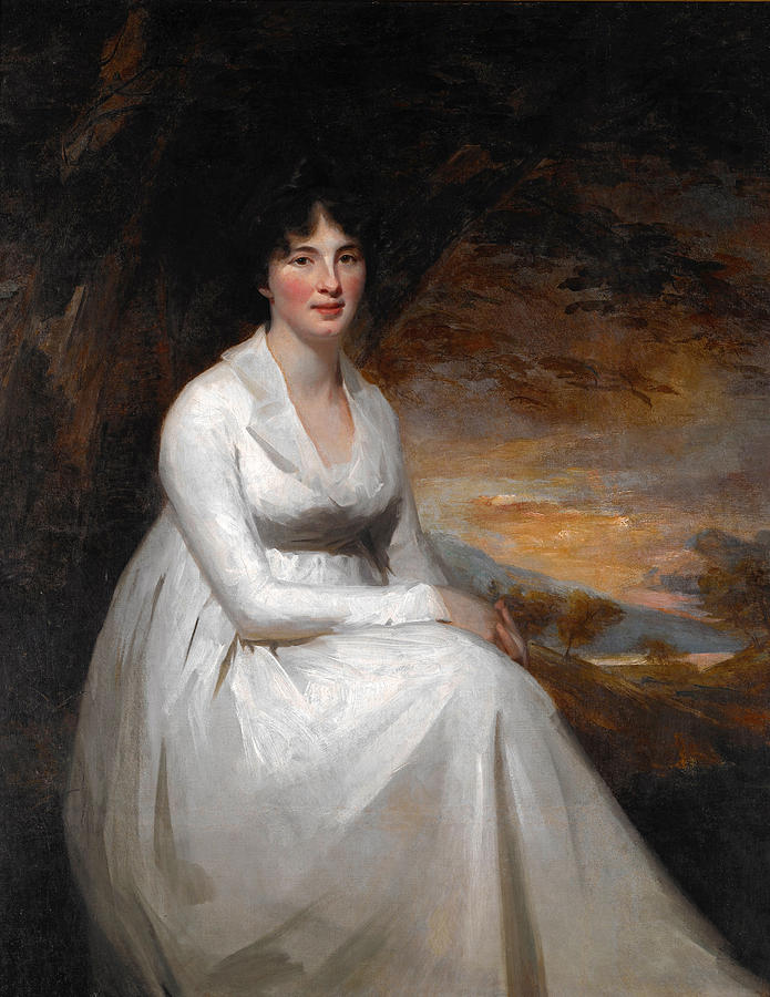 Mrs Macdowall #3 Painting by Henry Raeburn