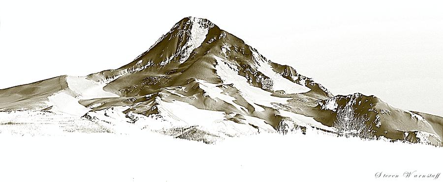 Mt. Hood #1 Photograph by Steve Warnstaff