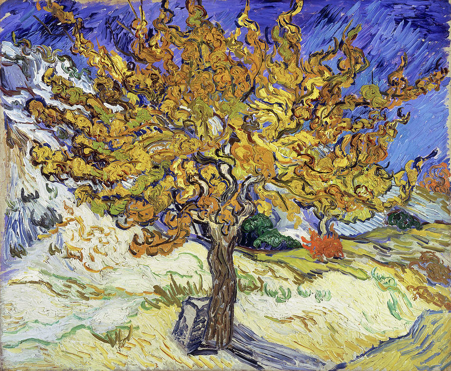 Mulberry Tree #2 Painting by Vincent van Gogh