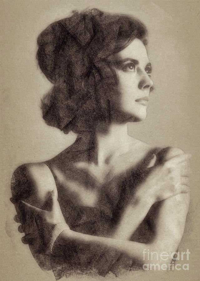 Natalie Wood, Actress Drawing