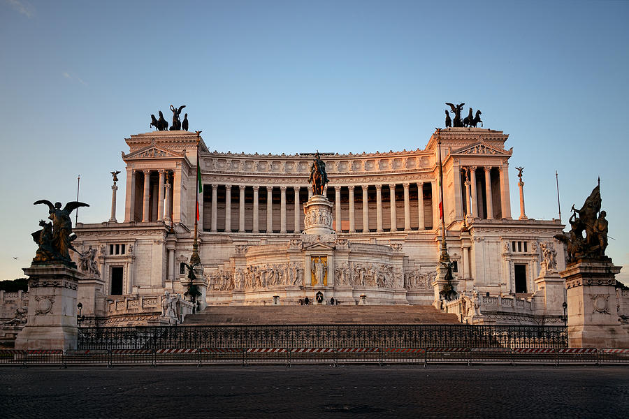 National Monument to Victor Emmanuel II  #2 Photograph by Songquan Deng