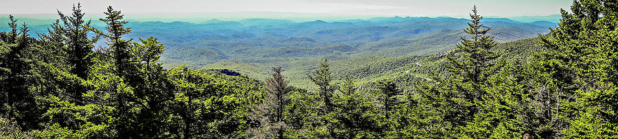 Nature Trail Scenes To Calloway Peak North Carolina #2 Photograph by Alex Grichenko
