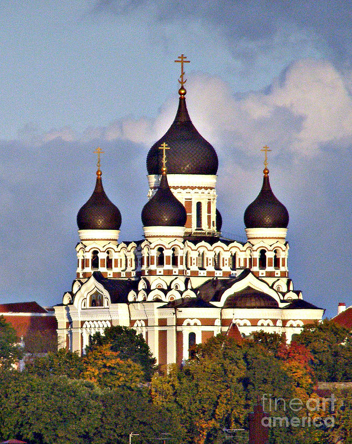 Nevsky Cathedral Estonia #2 Photograph by Louise Peardon